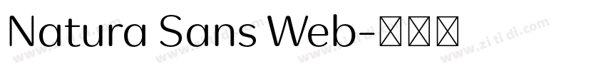 Natura Sans Web字体转换